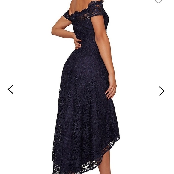 NWT Chi Chi London Penna Lace High-Low Dress - Picture 2 of 8